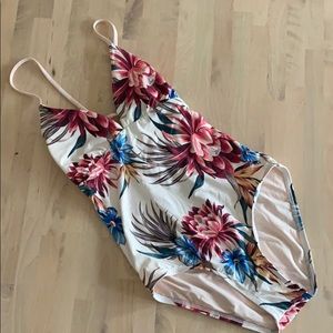 NWOT Splendid floral one piece